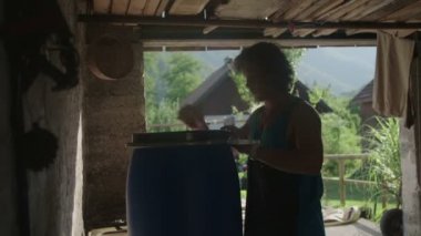 Su geçirmez bir namlu kapanış 