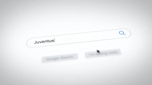 birisi Juventus tarayıcıya yazılmış