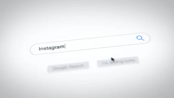 birisi Instagram tarayıcıya yazılmış