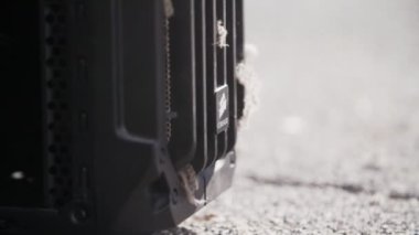 Hava kompresörü ile masaüstü bilgisayar Temizleme