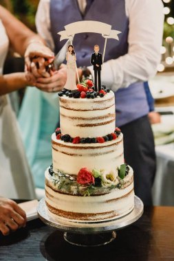 Düğün pastası tatlı ekmek