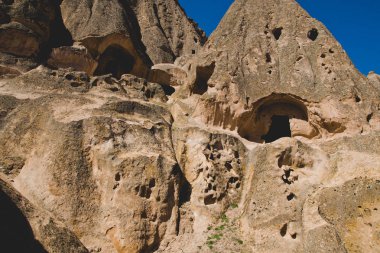 Göreme Vadisi Dağları mağaralar ve Hatıra Eşyası ile