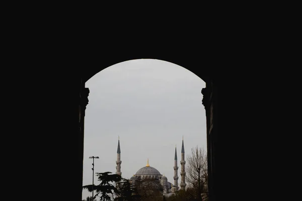 Minaretes Ciudad Para Oración Religión Musulmana — Foto de Stock