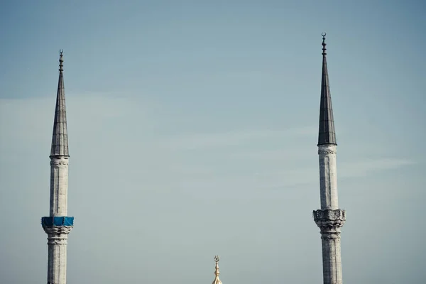 minarets in the city for the prayer of the Muslim religion