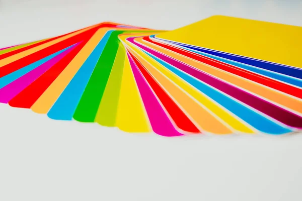 Tabla Colores Guía Para Diseño — Foto de Stock