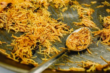 Valensiya Fideua türü paella bir düğünde