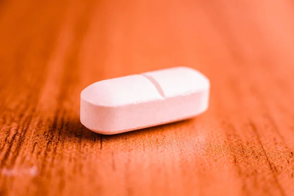 Magnesium Pill Improve Health Bones Body Cure Diseases — Stock Photo, Image