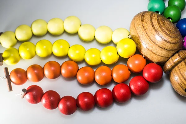 Madera Colorida Para Jugar Niños —  Fotos de Stock