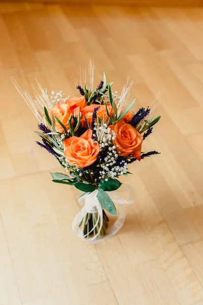 Bouquet Nuptial Fleurs Colorées — Photo
