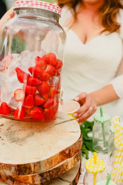 Main dish of a wedding menu