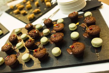 Meze Akdeniz düğün, tek lokma atıştırmak