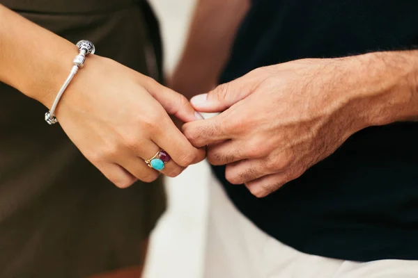 Couple Nouvellement Marié Après Leur Mariage — Photo