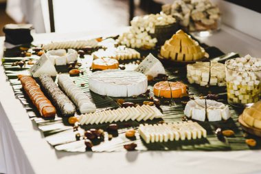 Meze Akdeniz düğün, tek lokma atıştırmak