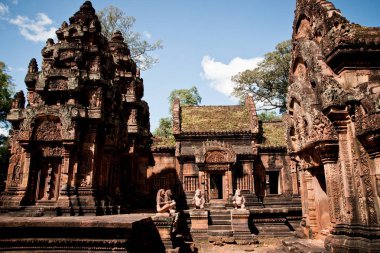Kamboçya Angkor Wat dini tapınaklar
