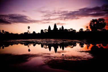 Kamboçya Angkor Wat dini tapınaklar