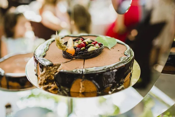 Delicious Real Wedding Cake — Stock Photo, Image