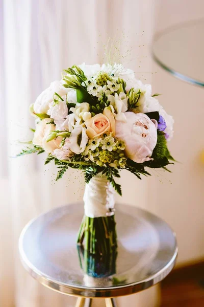 Colorful Isolated Bridal Bouquet Wedding — Stock Photo, Image