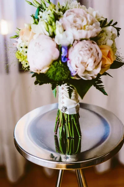 Colorful Isolated Bridal Bouquet Wedding — Stock Photo, Image