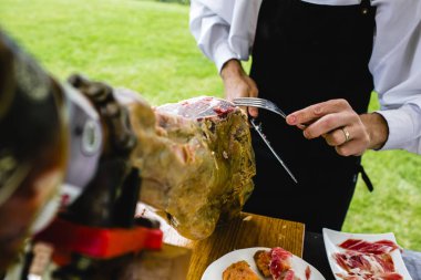 Meze Akdeniz düğün, tek lokma atıştırmak