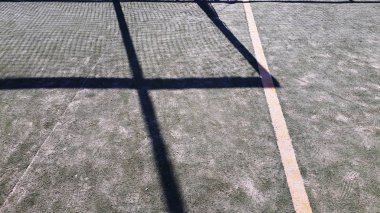 Yeşil arka plan futbol sahası satırlarında