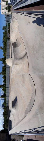 Skate Park Rury Cementowe — Zdjęcie stockowe