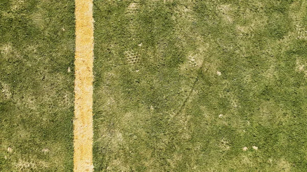 Linhas Campo Futebol Fundo Verde — Fotografia de Stock