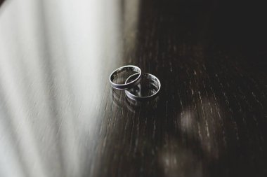 Gümüş ve altın alyans