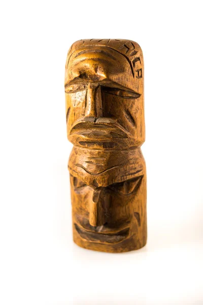 Antigua Escultura Tradicional Madera — Foto de Stock