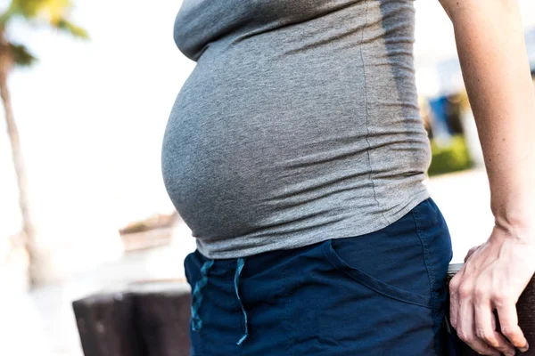 임신한 여자의 — 스톡 사진