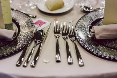 Düğün için vintage dekorasyon ile güzel centerpieces.