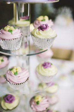 Tatlılar ve düğün pastası bir olay çok tatlı kekler.