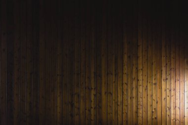 Arka plan olarak ahşap tavan.