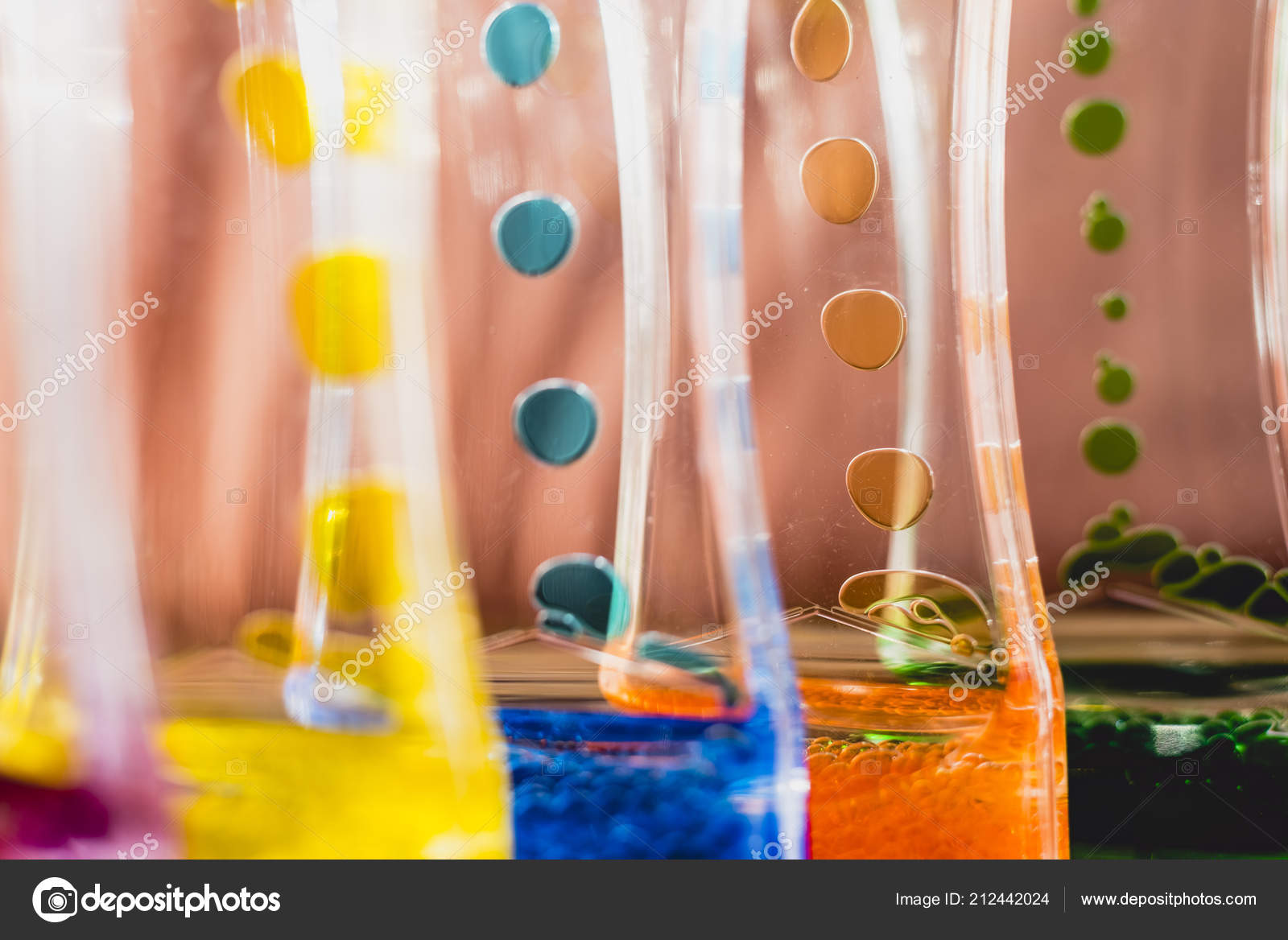 water and oil toy