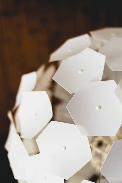 Geometric Pieces Ceiling Lamp — Stock Photo, Image