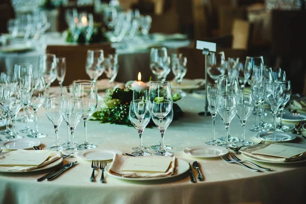 Belles Pièces Maîtresses Avec Décoration Vintage Pour Les Mariages — Photo