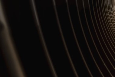 İç çizgilerle arka plan için bir tünel.