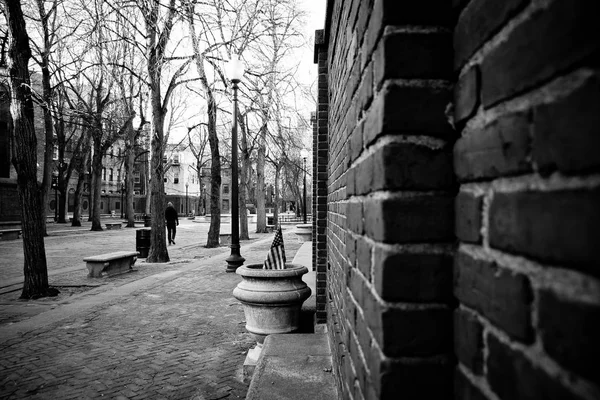 ボストン マサチューセッツ 2012 冬の街の通り — ストック写真