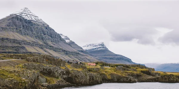 High Icelandic Scottish Mountain Landscape High Peaks Dramatic Colors — Stock Photo, Image