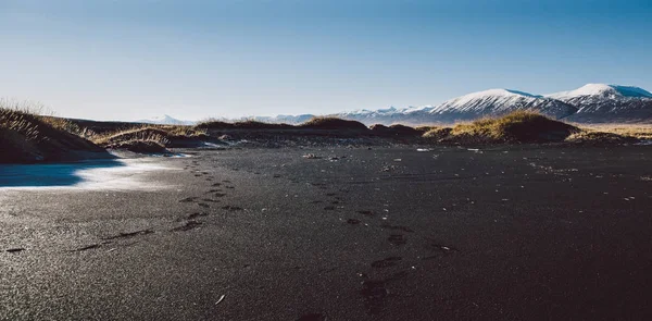 Wysoka Islandzkim Lub Szkocki Krajobraz Górski Wysokich Szczytów Dramatyczne Kolory — Zdjęcie stockowe