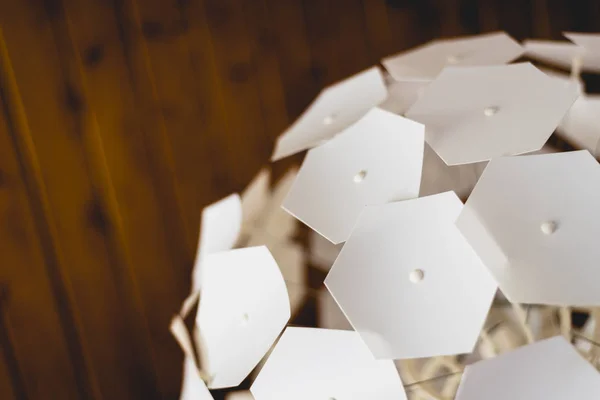 Geometryczne Kawałki Lampa Sufitowa — Zdjęcie stockowe