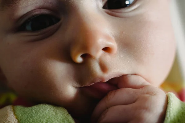 Close Look Funny Baby — Stock Photo, Image