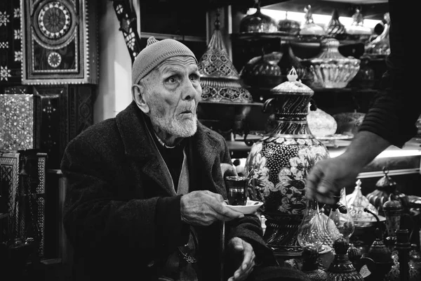 Istanbul Turquie Avril 2012 Marchands Acheteurs Intérieur Grand Bazar Istanbul — Photo