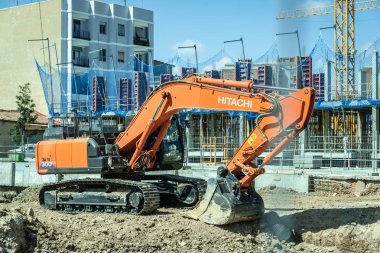 Valencia, Ispanya-30 Mart 2019: Hitachi Beko üzerinde çalışıyor