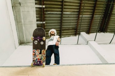 Valencia, Ispanya-7 Nisan 2019: kentsel patenci bir i üzerinde pratik