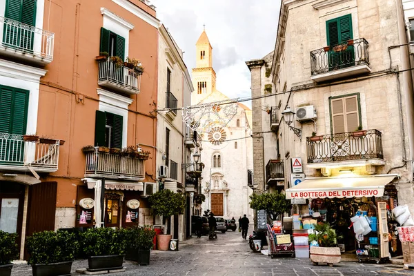 Bari, Italien-12 mars 2019 katedralen Basilica di San Sabino — Stockfoto