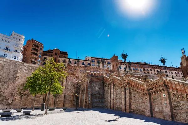 Teruel, Espanha - 27 de abril de 2019: Vista da cidade de Teruel de — Fotografia de Stock