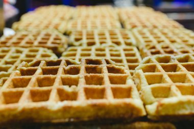 Belçika Waffle Topingler olmadan