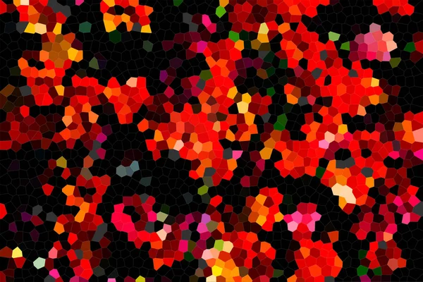 Patrón geométrico de colores oscuros como un mosaico de grandes azulejos de un — Foto de Stock