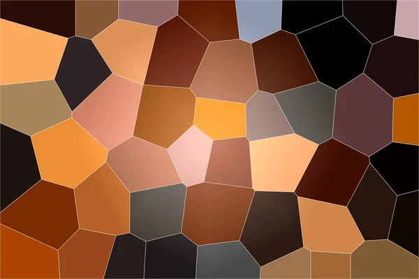 Geometric pattern of dark colors as a mosaic of large tiles of a