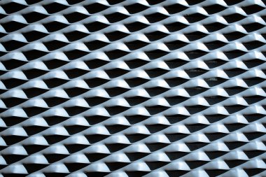 Str ile aydınlatılmış metalik dokuya sahip endüstriyel arka plan